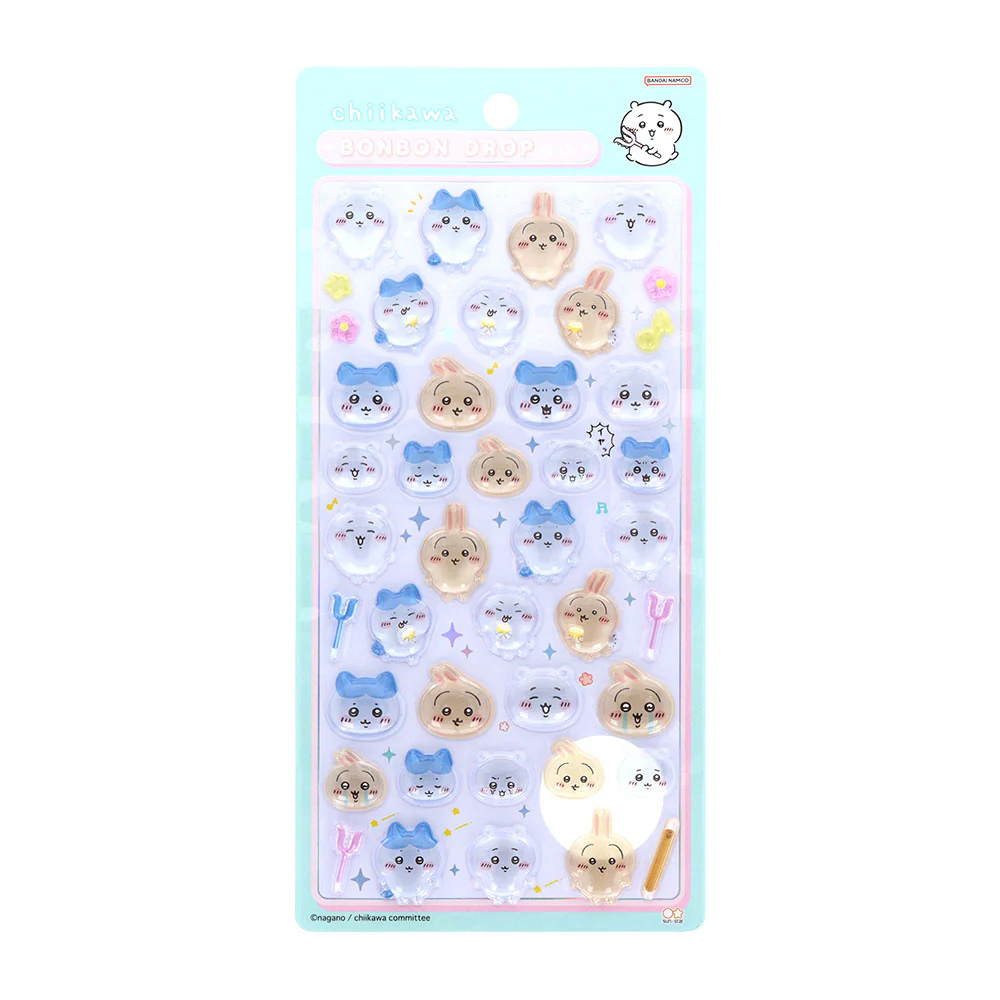 ちいかわ ボンボンドロップシール(ちいかわ×ハチワレ×うさぎ)【クレジットカード決済限定商品】 - Image 3