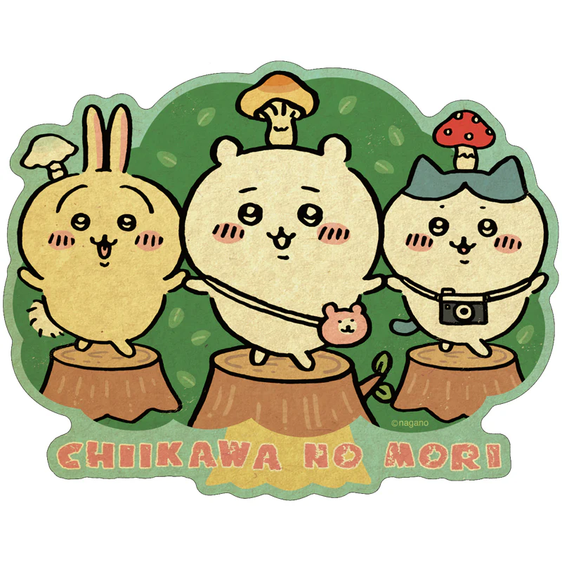 ちいかわ トラベルステッカー(1)ちいかわ&ハチワレ&うさぎ - Image 2