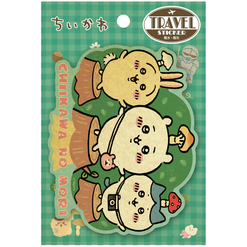 ちいかわ トラベルステッカー(1)ちいかわ&ハチワレ&うさぎ - Image 5