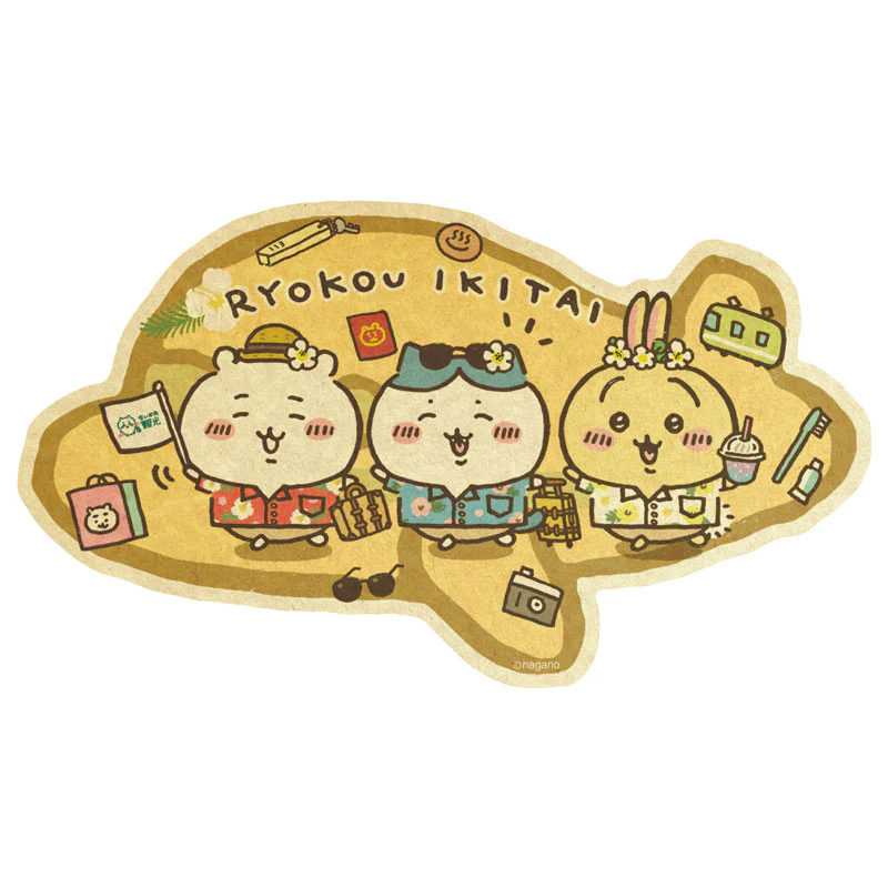 ちいかわ トラベルステッカー ちいかわ観光 (1)RYOKOU IKITAI - Image 4