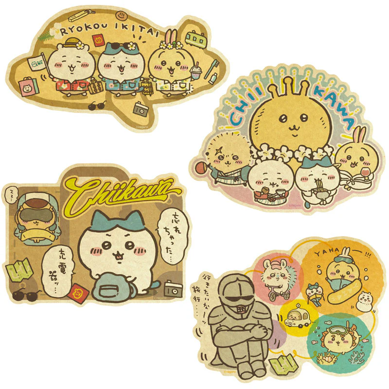 ちいかわ トラベルステッカー ちいかわ観光（3）WASURECHATTA… - Image 3