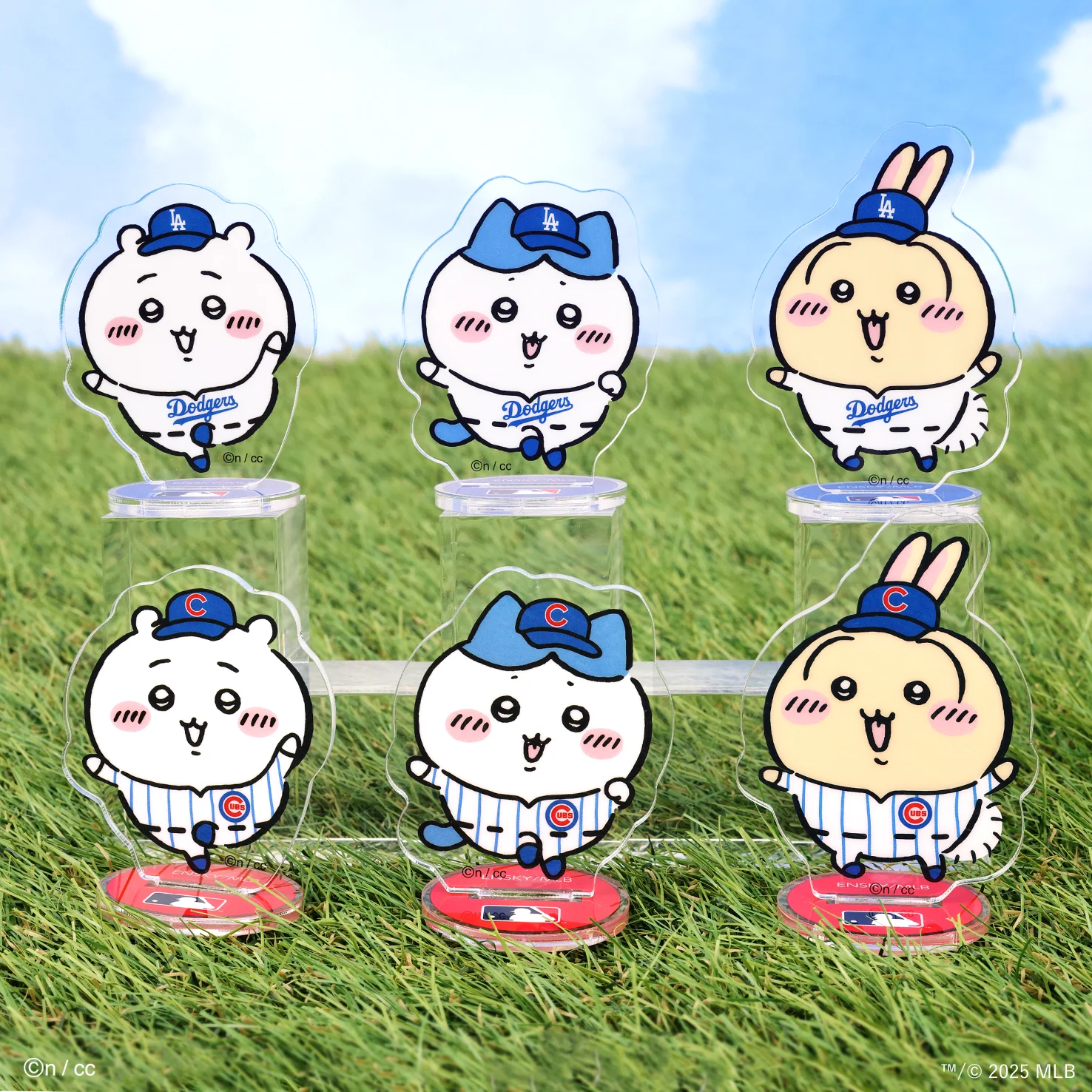ちいかわ×MLB TOKYO SERIES アクリルスタンド④ちいかわ(カブス) - Image 2