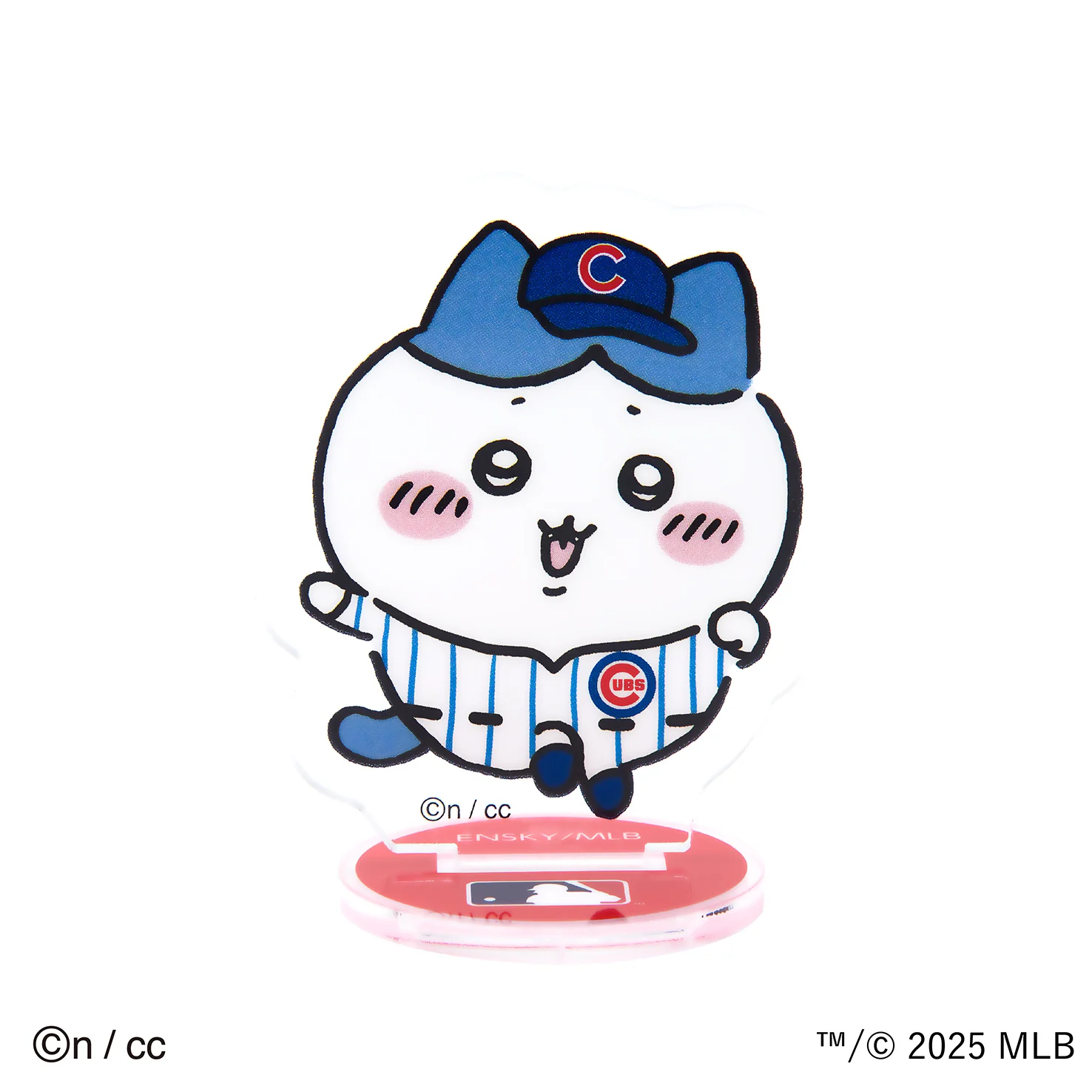 ちいかわ×MLB TOKYO SERIES アクリルスタンド⑤ハチワレ(カブス) - Image 3