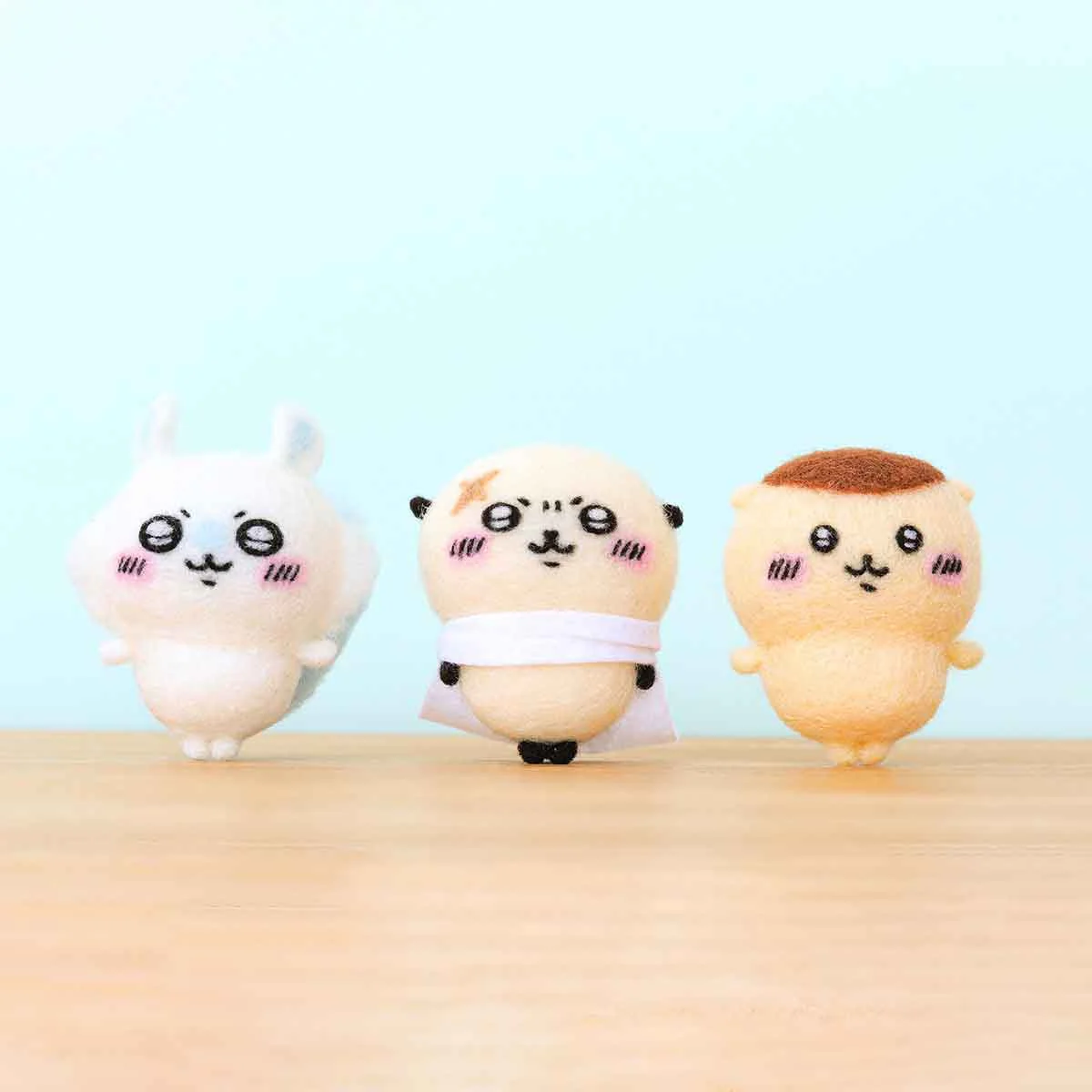 ちいかわ ニードルフェルトでつくるちいかわ(くりまんじゅう) - Image 3