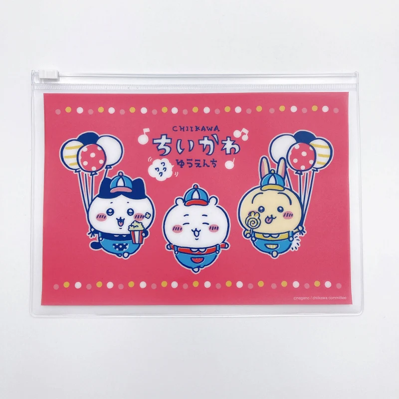 ちいかわ ワクワクゆうえんち 天チャックポーチ1