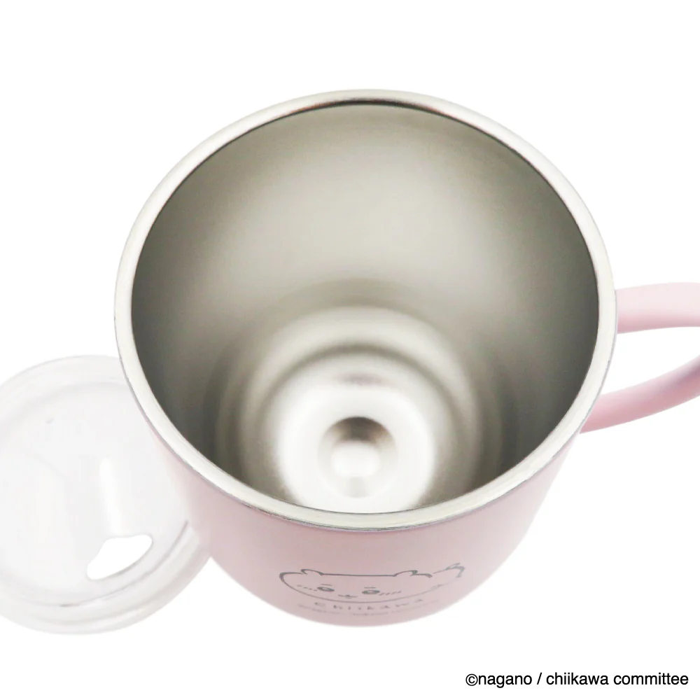 ちいかわ 蓋つきステンレスマグ(へちゃ ちいかわ) - Image 3