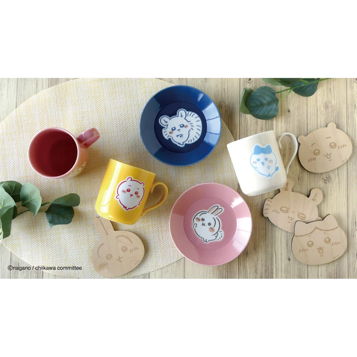 ちいかわ 木製コースター(うさぎ) - Image 3