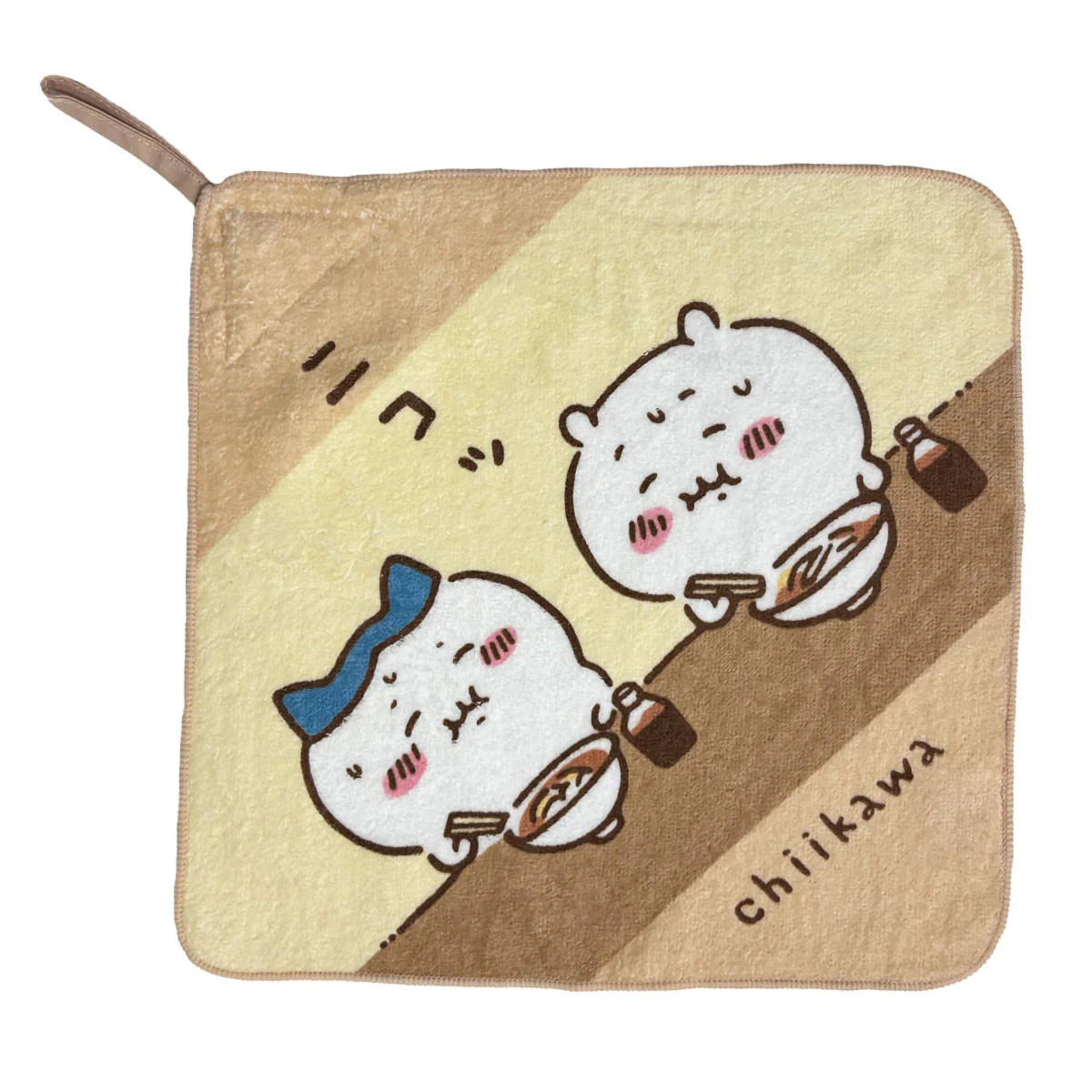 ちいかわ ループタオル3枚組(食べるの大好き!) - Image 5