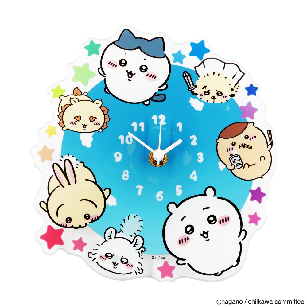 ちいかわ アクリル時計(空からふわり)