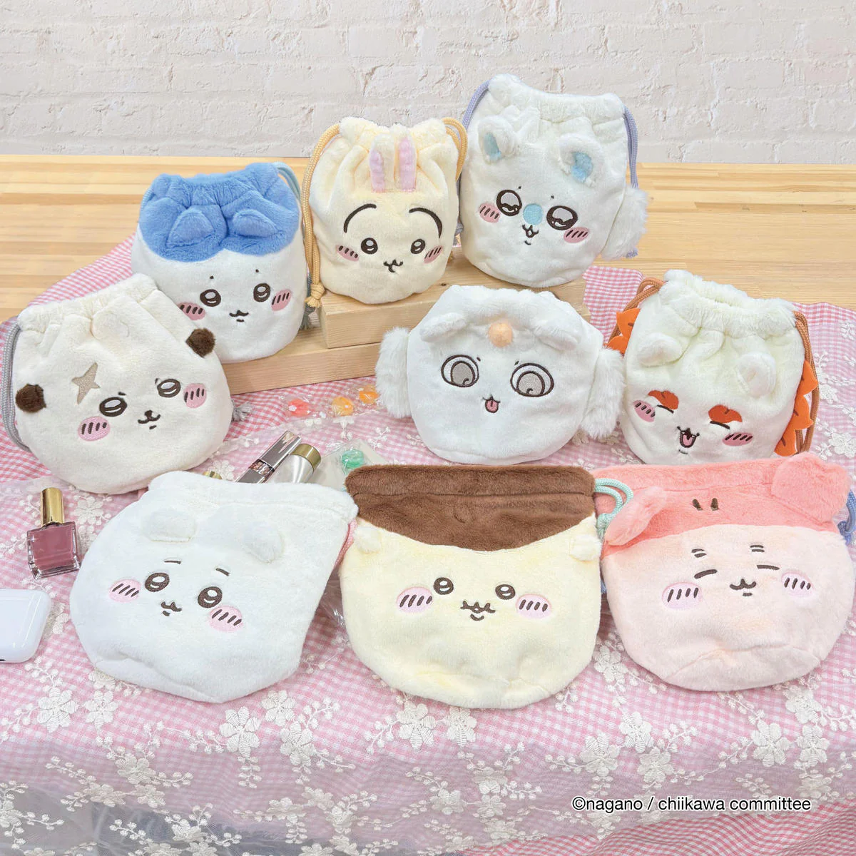 ちいかわ フェイス巾着2（ちいかわ） - Image 2