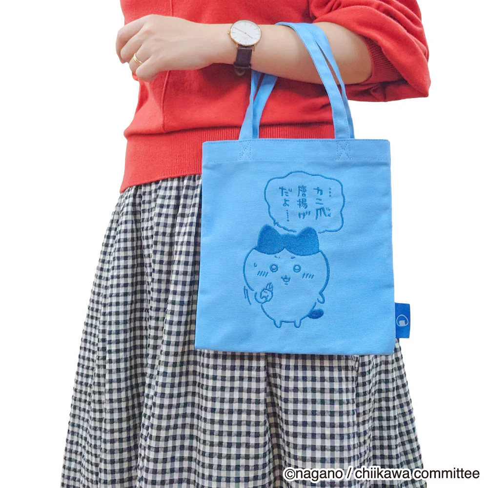 ちいかわ 刺繍ミニトート（ハチワレ） - Image 2