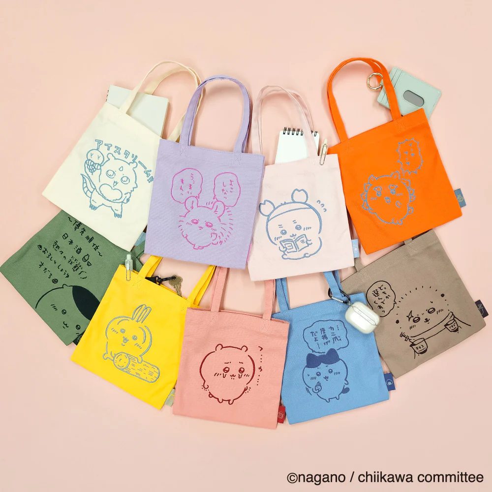 ちいかわ 刺繍ミニトート（モモンガ） - Image 4